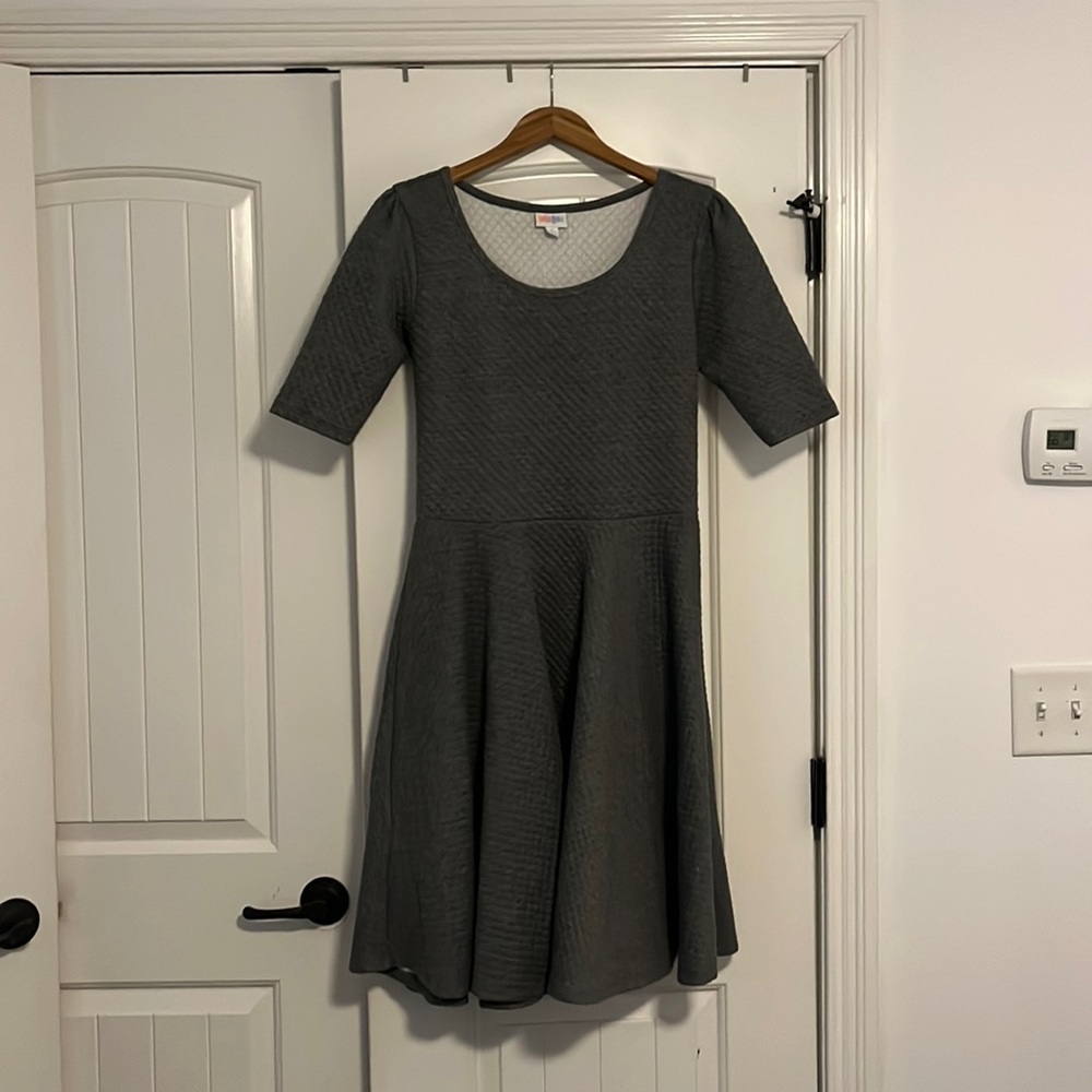 Large Grey Lula Roe dress